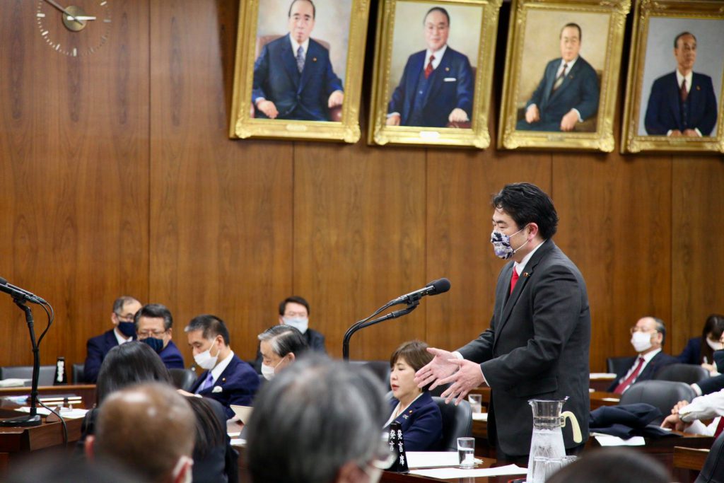 上川陽子法務大臣へ法務委員会で「国会で決まった法解釈を政府が勝手に変えていいのか？」質問しました2